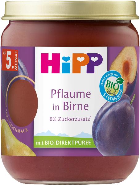 Hipp prune avec de la poire