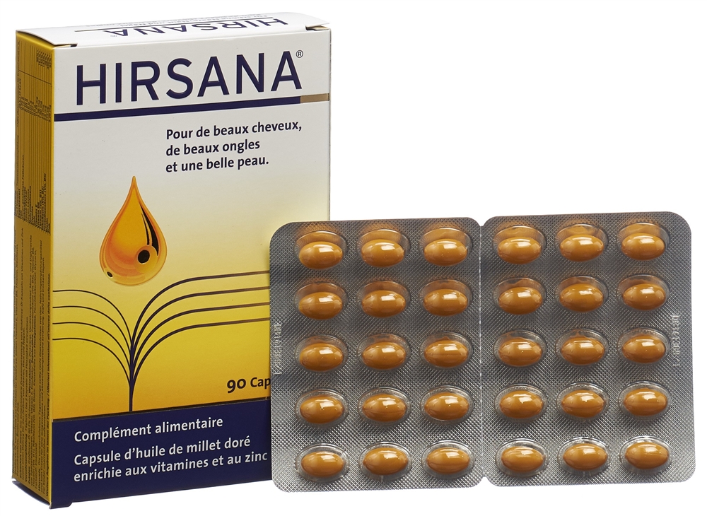 HIRSANA Capsules huile millet doré, image 3 sur 5