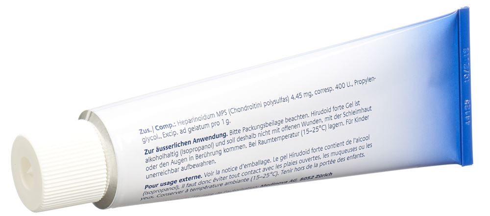 Hirudoid forte 4.45 mg/g, Bild 2 von 3