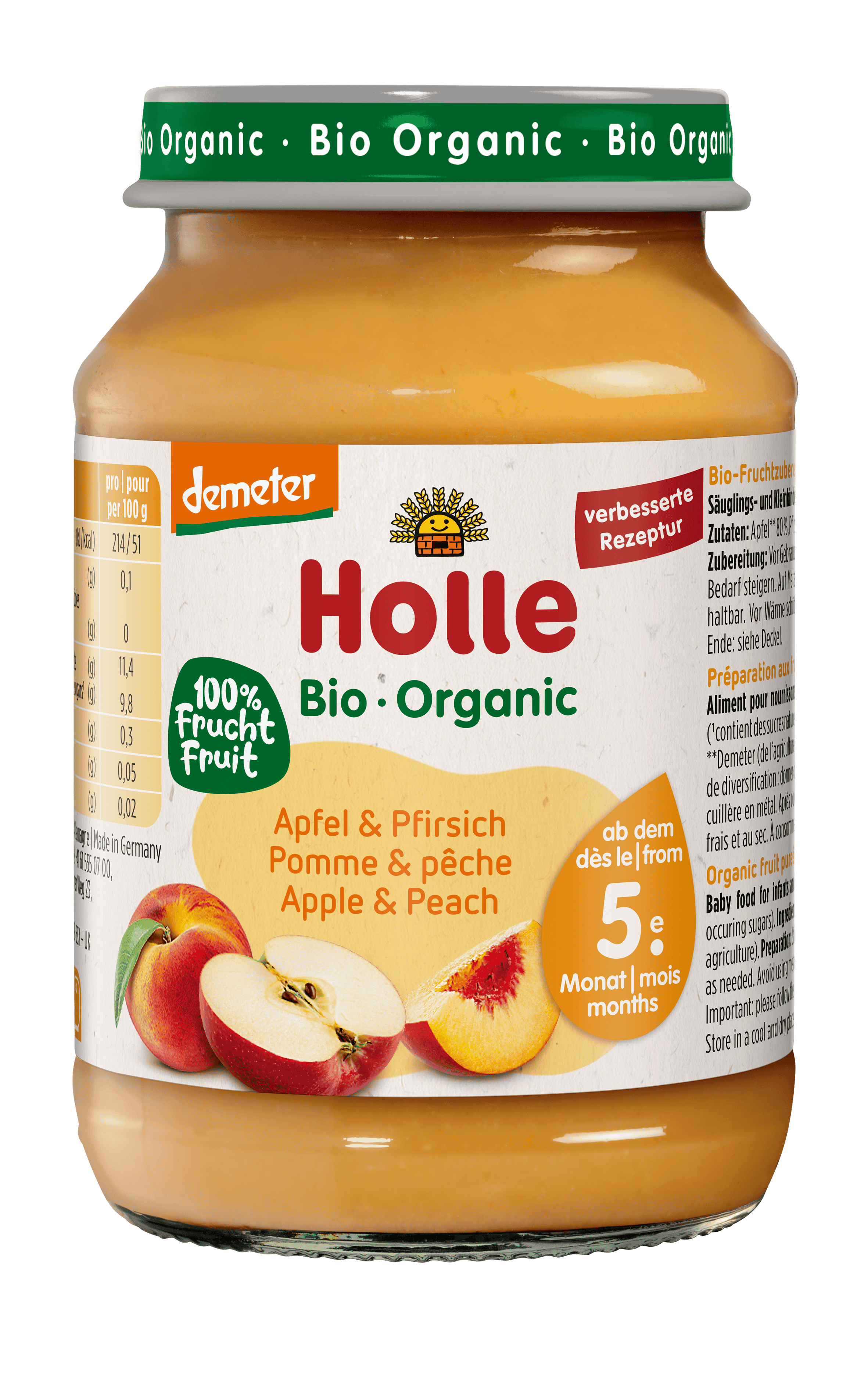 HOLLE Apfel & Pfirsich