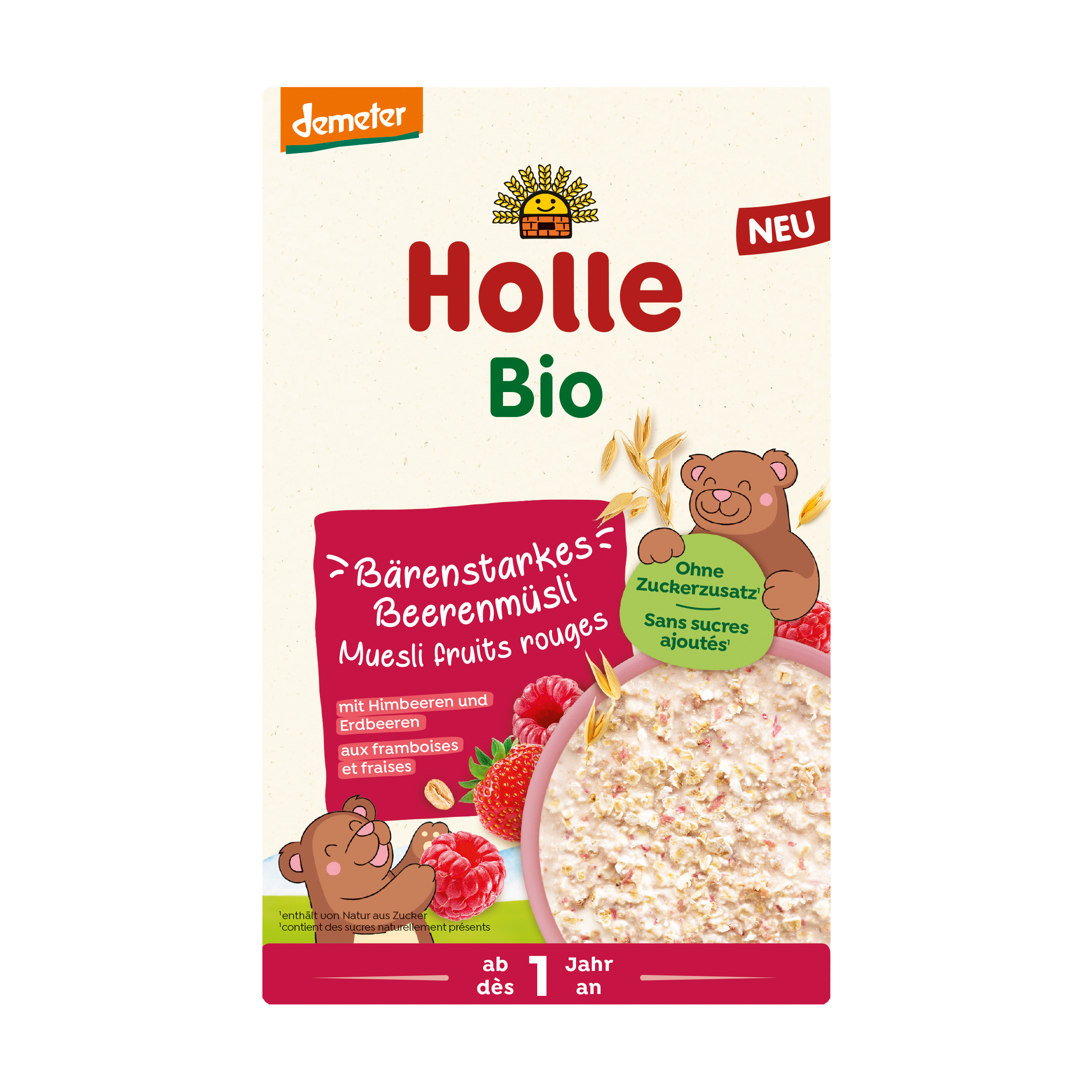 HOLLE Bio-Beerenmüsli