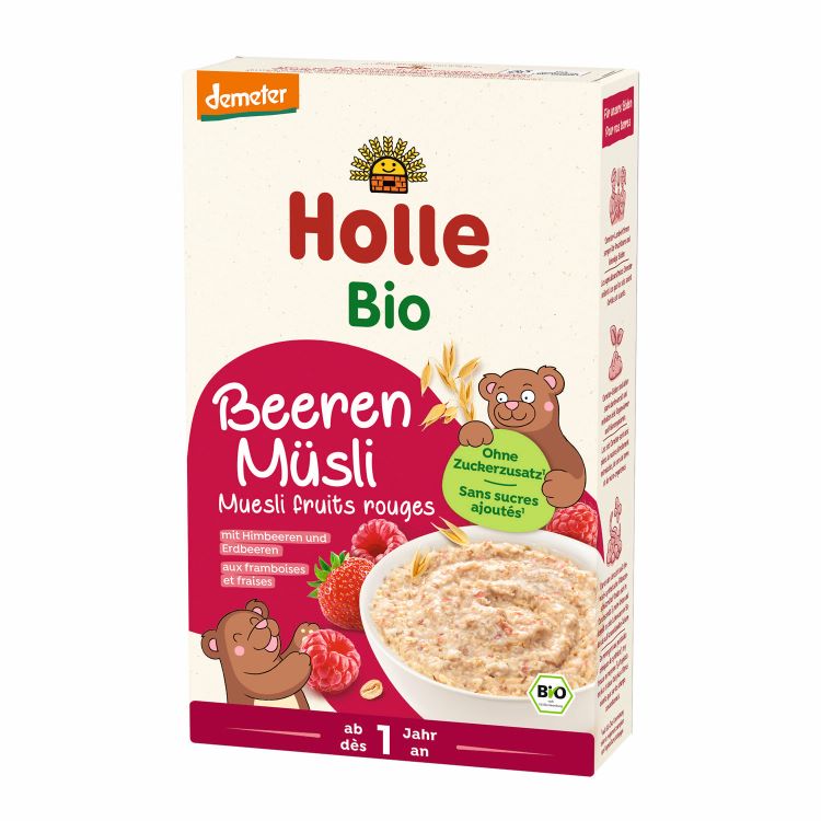 HOLLE bio-muesli fruits rouges, image 2 sur 2