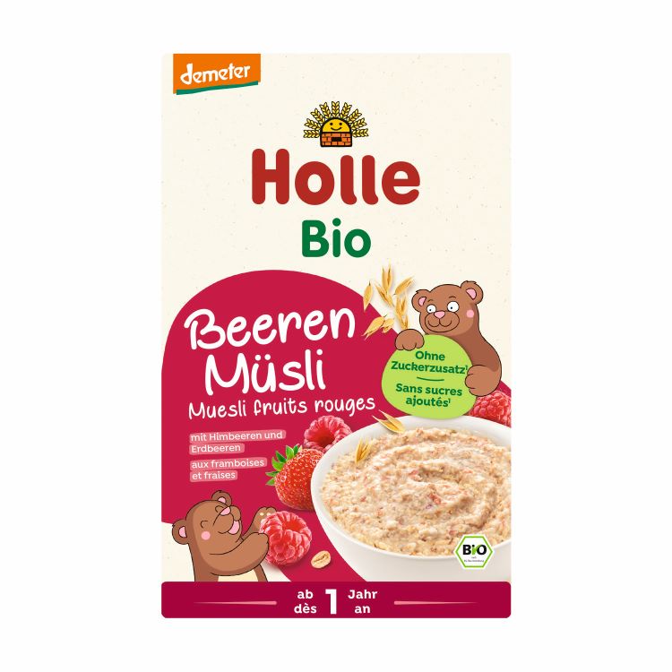 HOLLE bio-muesli fruits rouges