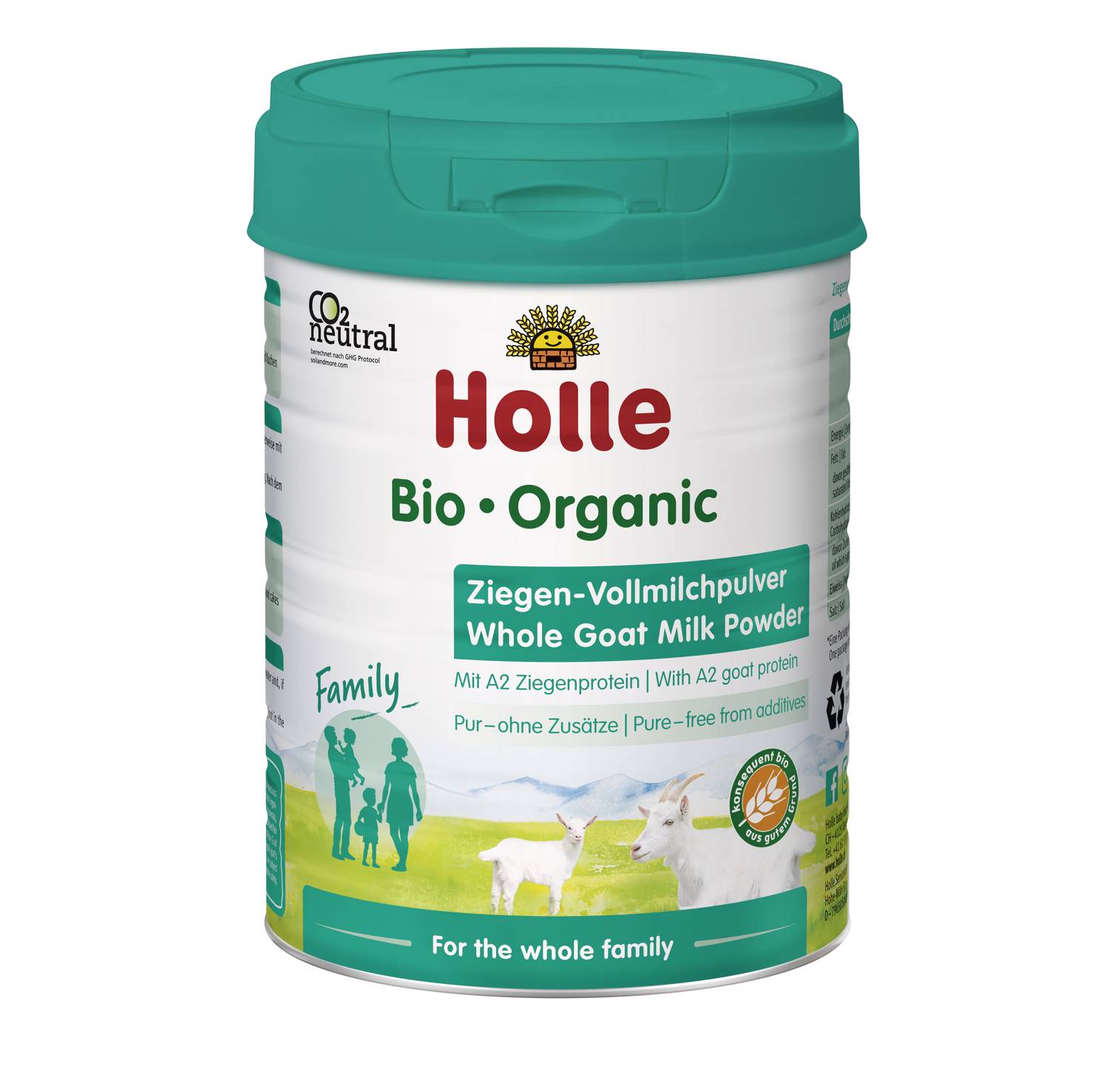 HOLLE Bio-Ziegenvollmilchpulver