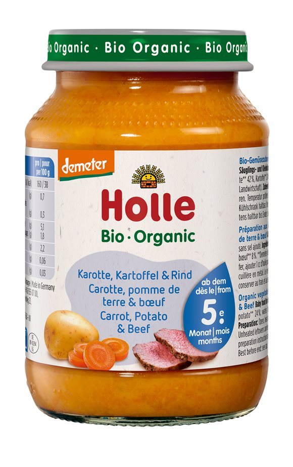 HOLLE carotte pomme de terre & boeuf