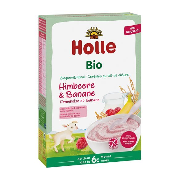HOLLE céréales au lait de chèvre