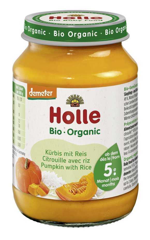 HOLLE citrouille avec riz