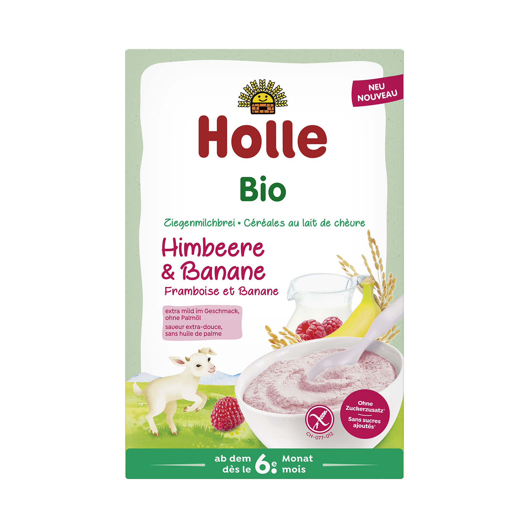 HOLLE Milchbrei aus Ziegenmilch