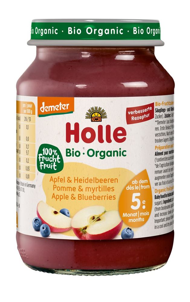 HOLLE pomme et myrtille