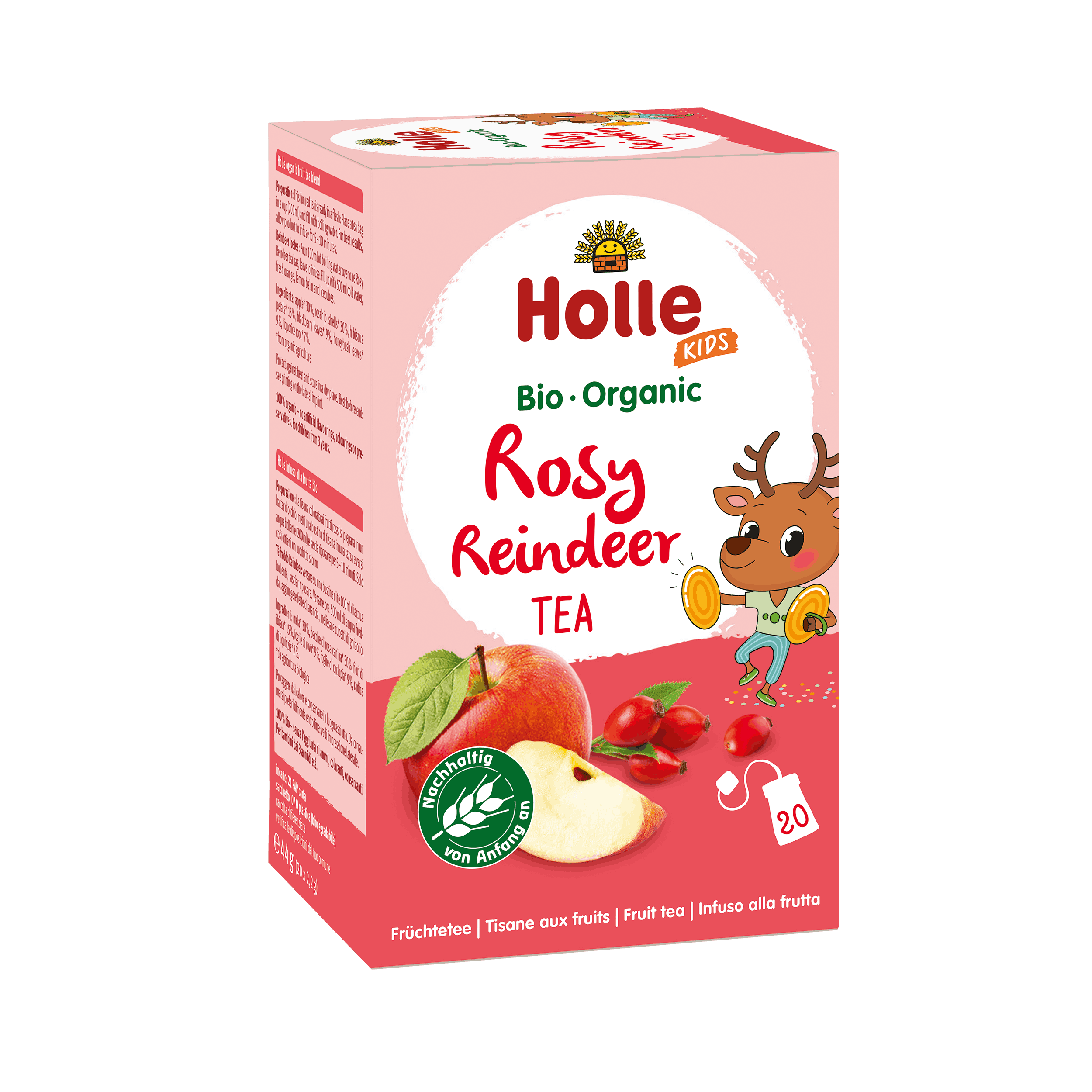 HOLLE Rosy Reindeer Früchtetee