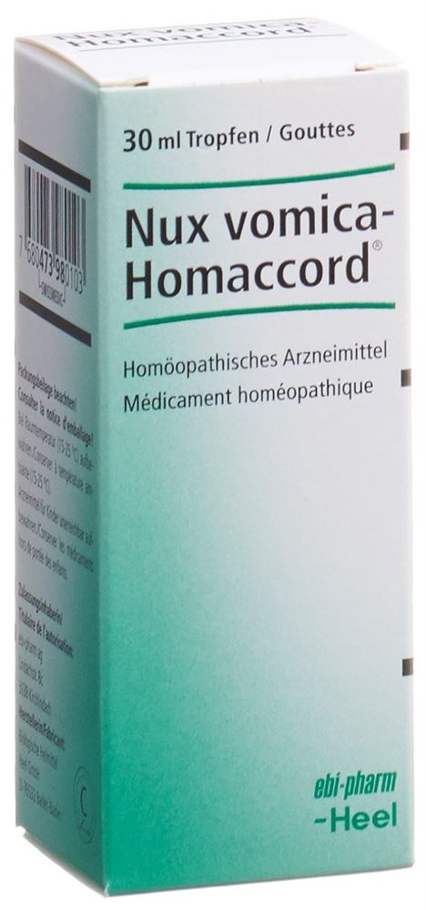 Homaccord nux vomica