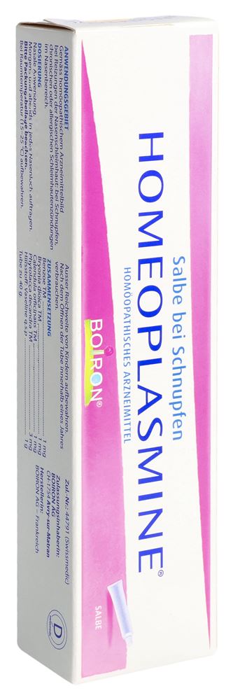 HOMEOPLASMINE Nasensalbe Tb 40 g, Hauptbild