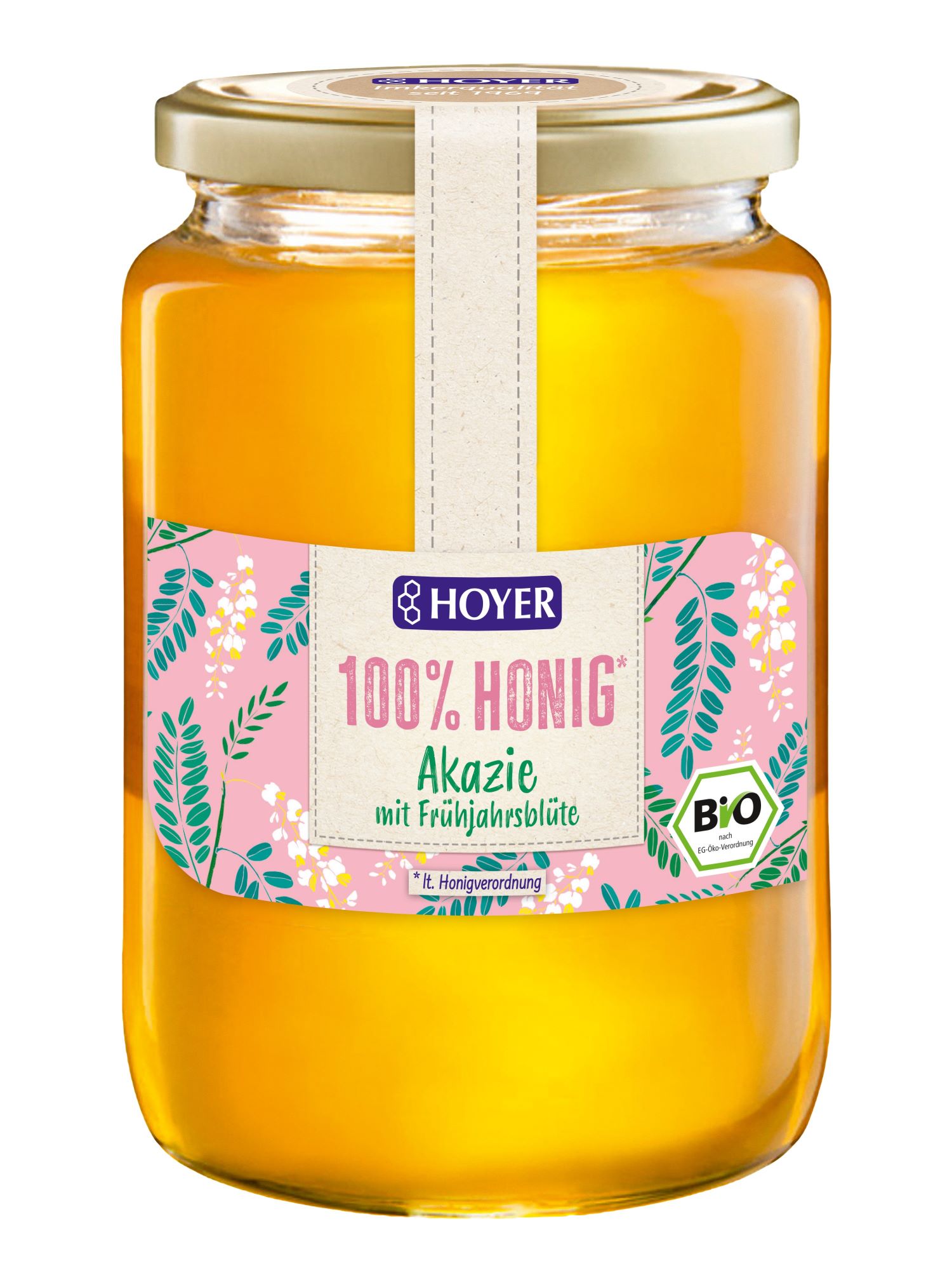 Hoyer Akazienhonig mit Frühjahrsblüten