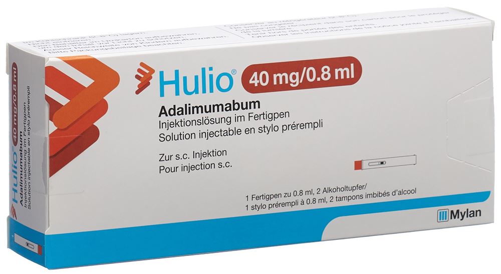Hulio sol inj 40 mg/0.8ml stylo prérempli stylo pré 0.8 ml, image principale