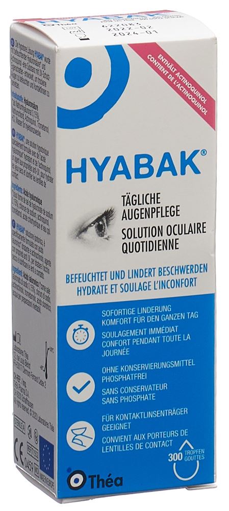 HYABAK Gtt Opht Fl 10 ml