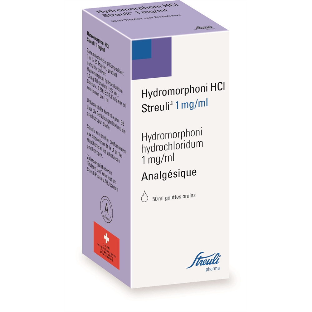 HYDROMORPHONI HCL Streuli 1 mg/ml, image 2 sur 2