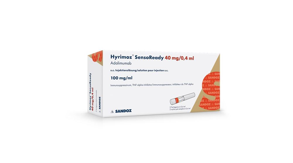 HYRIMOZ SensoReady 40 mg/0.4ml, Hauptbild