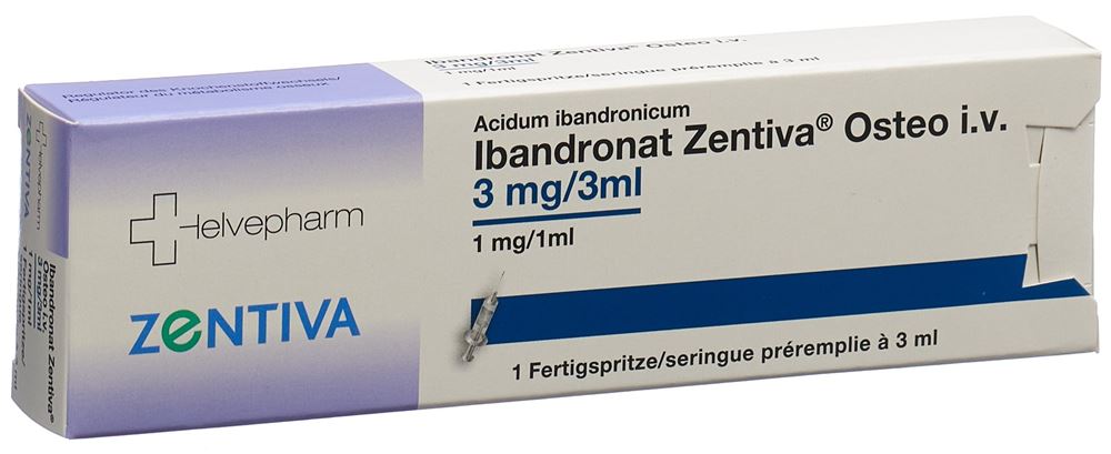 IBANDRONAT Osteo 3 mg/3ml, Hauptbild IBANDRONAT Osteo 3 mg/3ml, Hauptbild