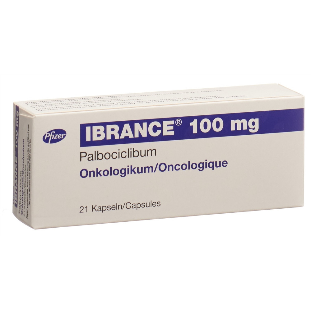 IBRANCE caps 100 mg blist 21 pce, image 2 sur 2