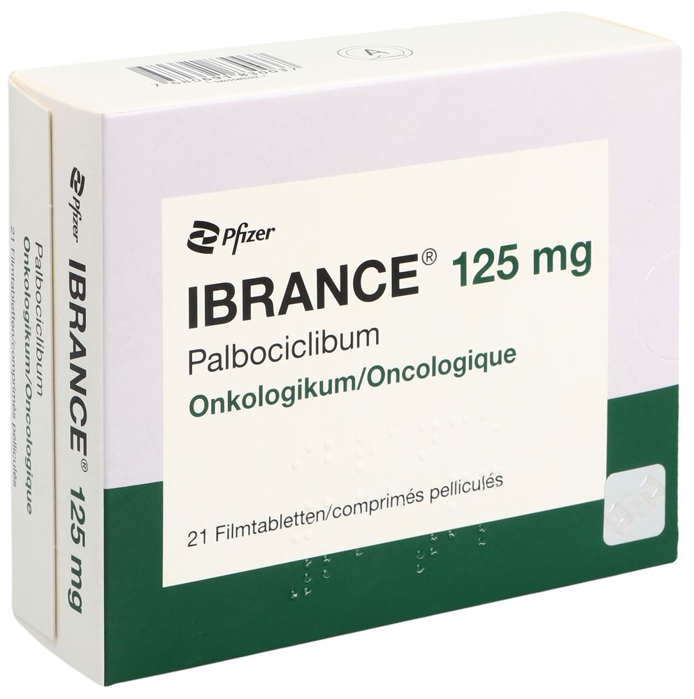 IBRANCE cpr pell 125 mg blist 21 pce, image principale