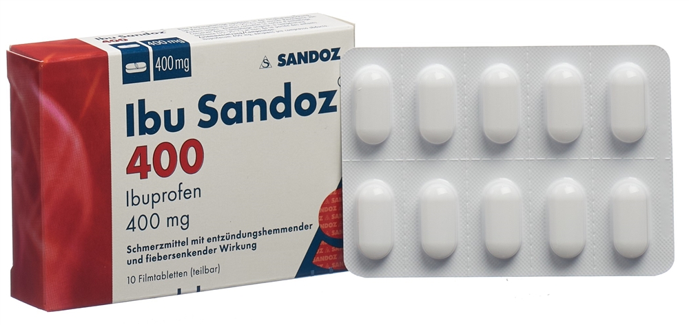 IBU Sandoz 400 mg, image 2 sur 4