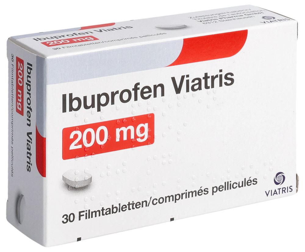 IBUPROFENE Viatris 200 mg, Hauptbild