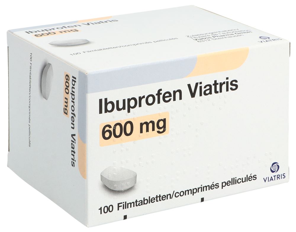 IBUPROFENE Viatris 600 mg, Hauptbild