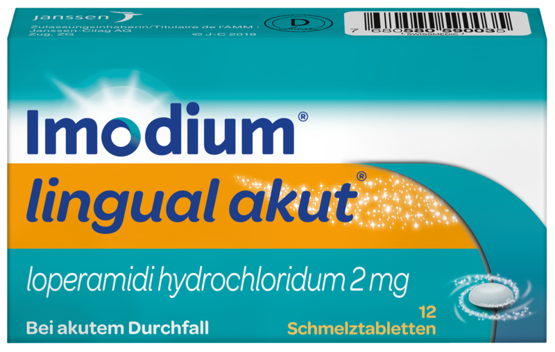 IMODIUM lingual aiguë 2 mg, image principale