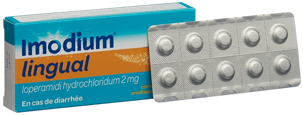 IMODIUM lingual 2 mg, image 3 sur 4