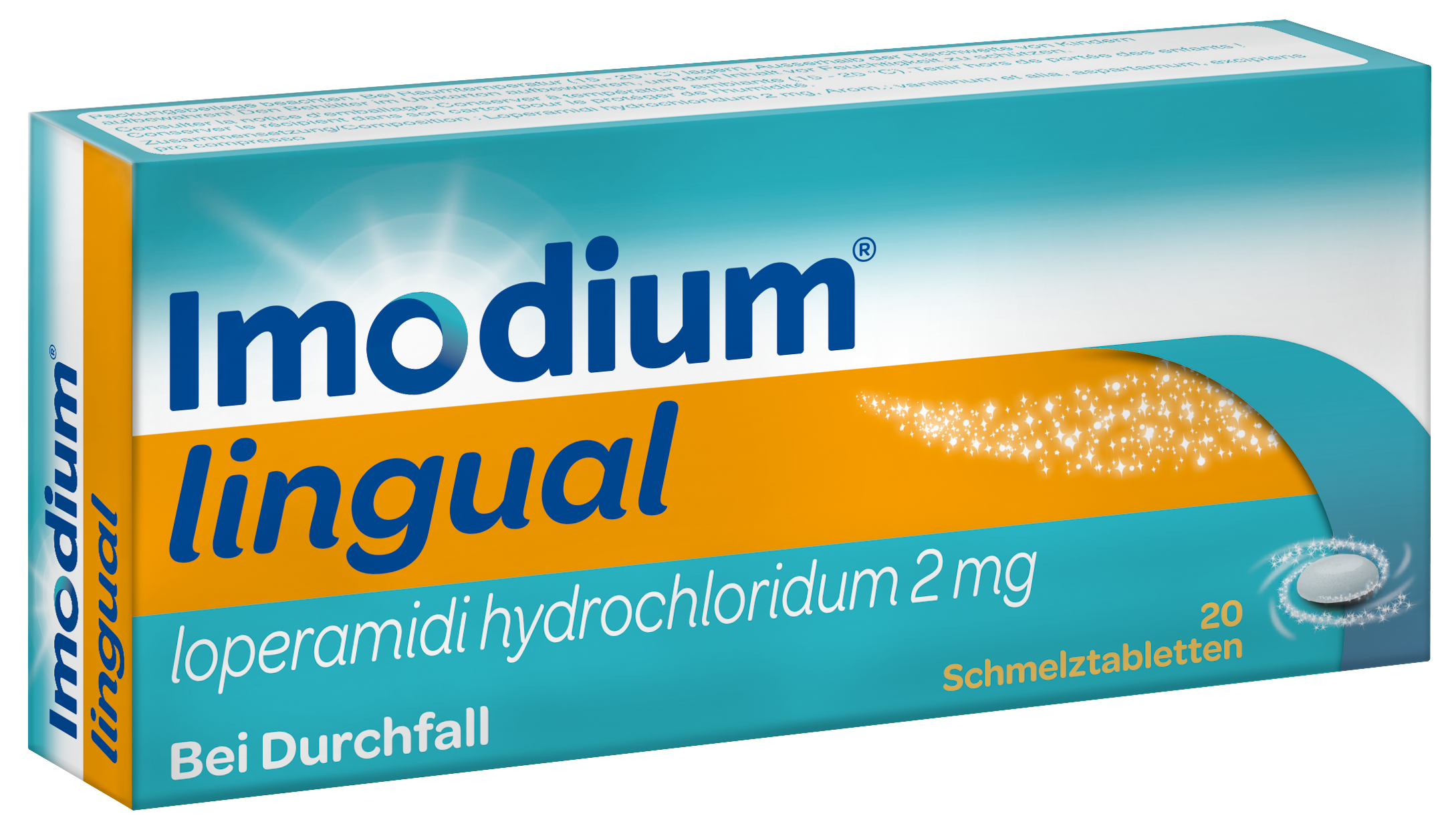 IMODIUM lingual 2 mg, image principale