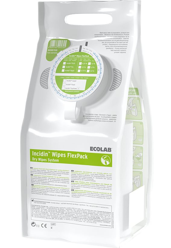 INCIDIN WIPES Flexpack bouchon