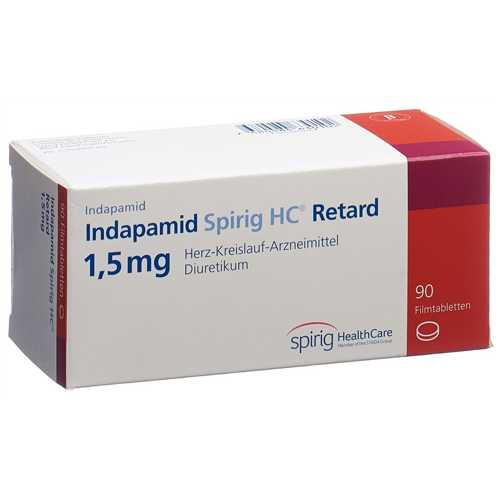 INDAPAMIDE Spirig HC 1.5 mg