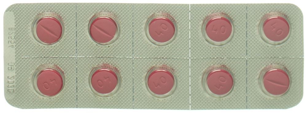 INDERAL cpr pell 40 mg blist 50 pce, image 2 sur 3