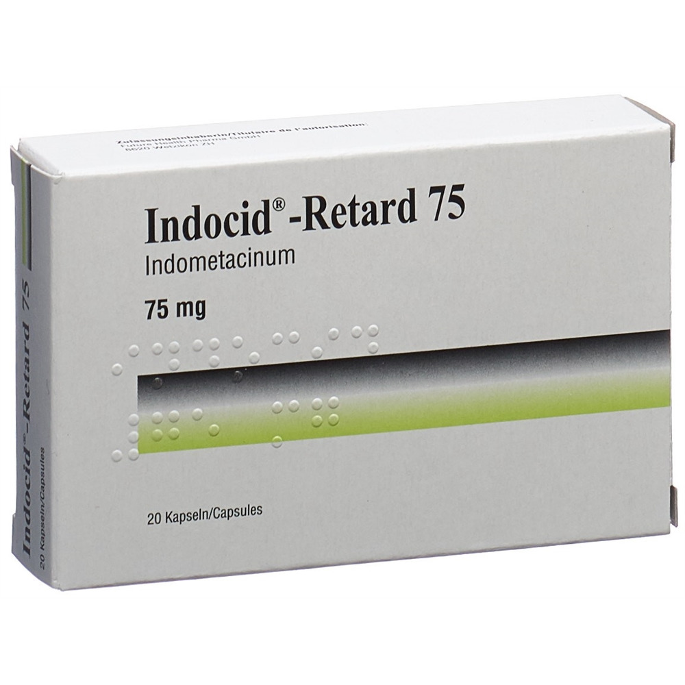 INDOCID Retard 75 mg, image principale