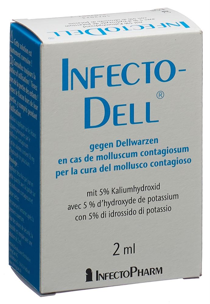 INFECTODELL bei Dellwarzen