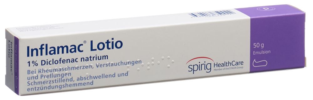 INFLAMAC Lotio 1 %, Hauptbild