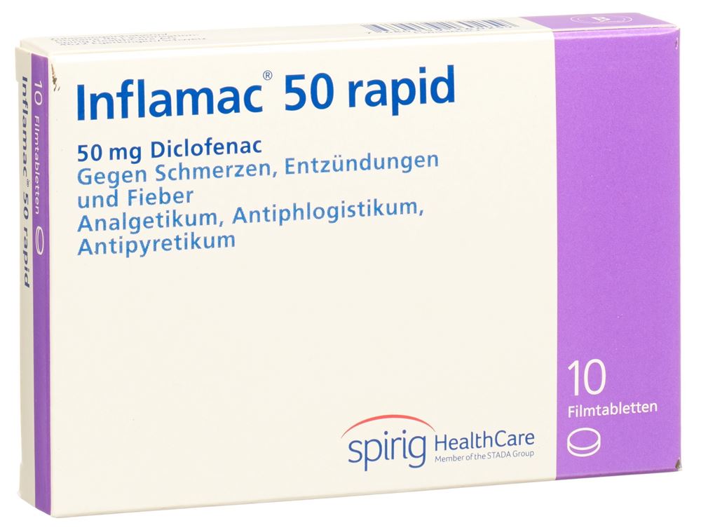 INFLAMAC rapide 50 mg, image principale