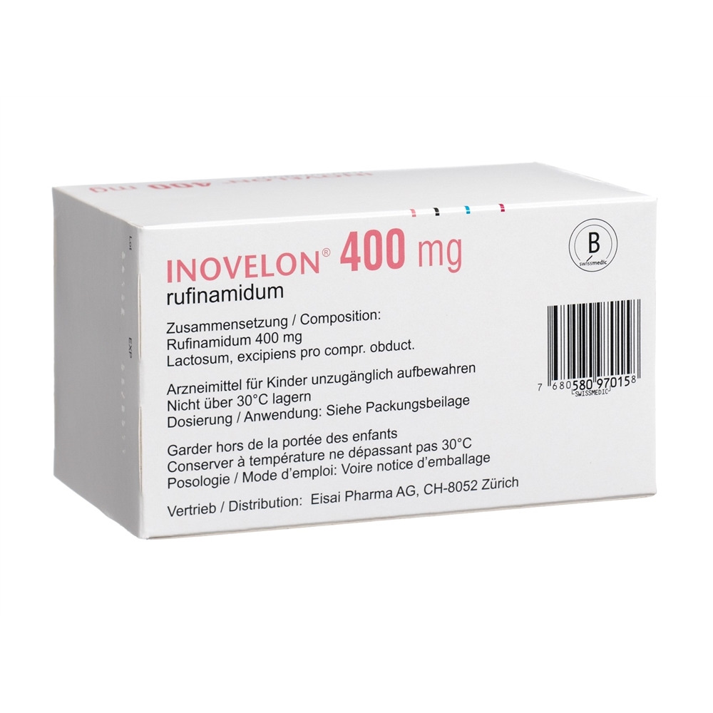 INOVELON cpr pell 400 mg blist 100 pce, image 2 sur 2