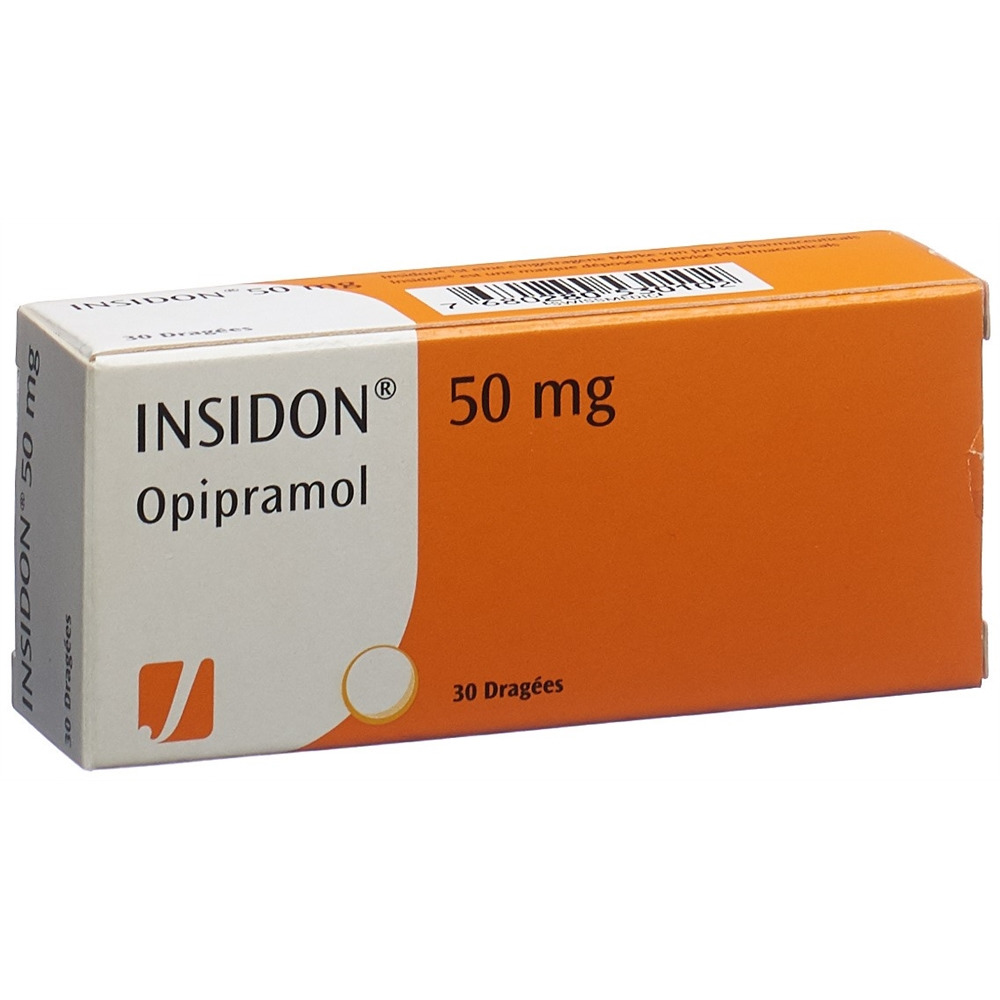 INSIDON drag 50 mg blist 30 pce, image principale