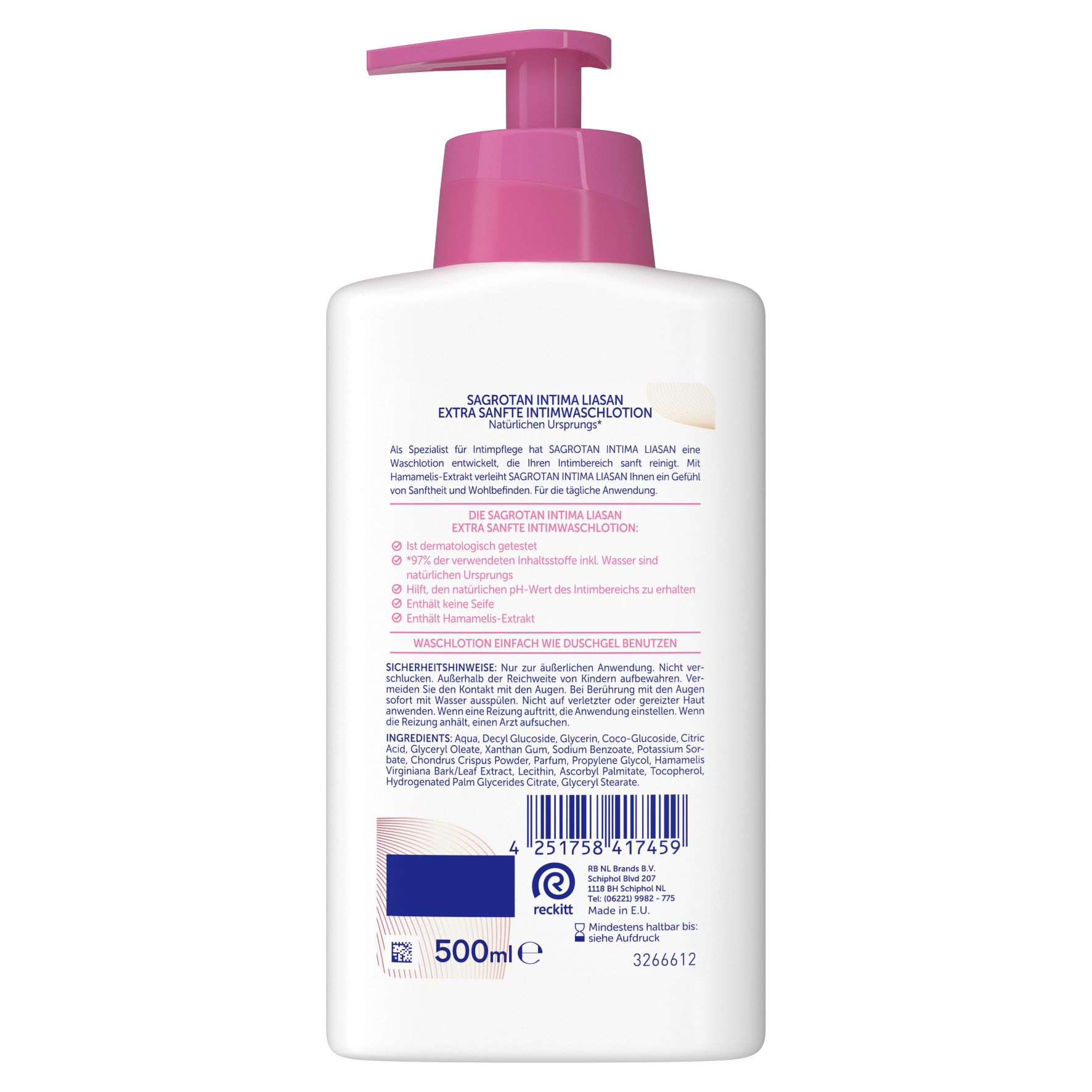 Intima Liasan lotion lavante pour soins intimes, image 2 sur 2