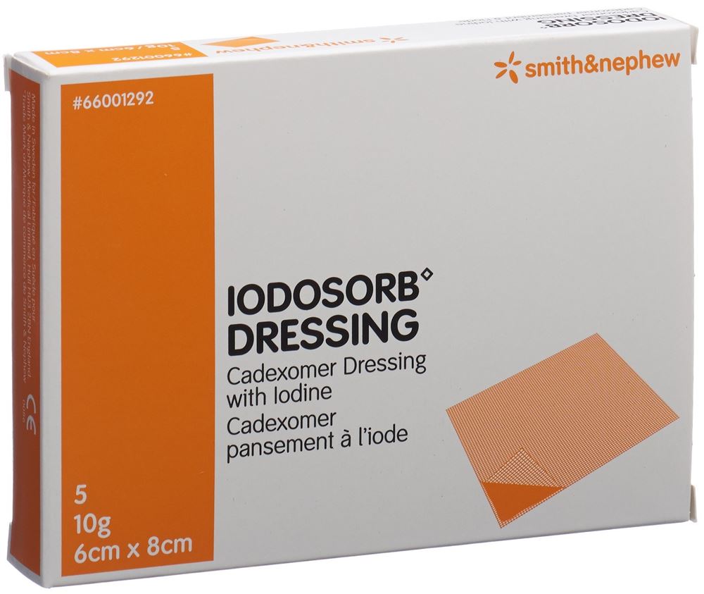 Iodosorb Dressing 10 g, Hauptbild