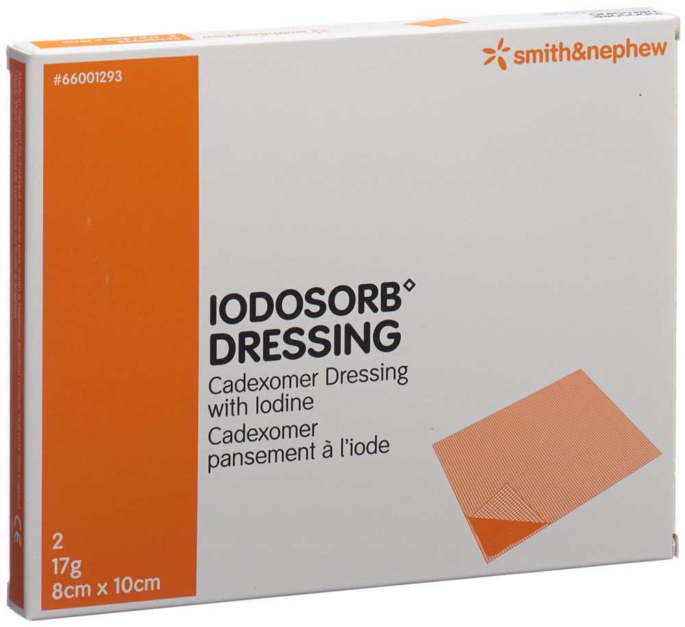 Iodosorb dressing 17 g, image principale