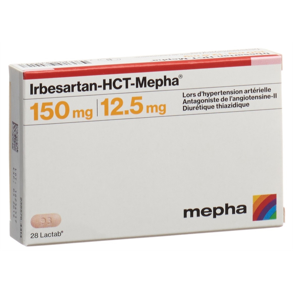 IRBESARTAN HCT Mepha, image 2 sur 2