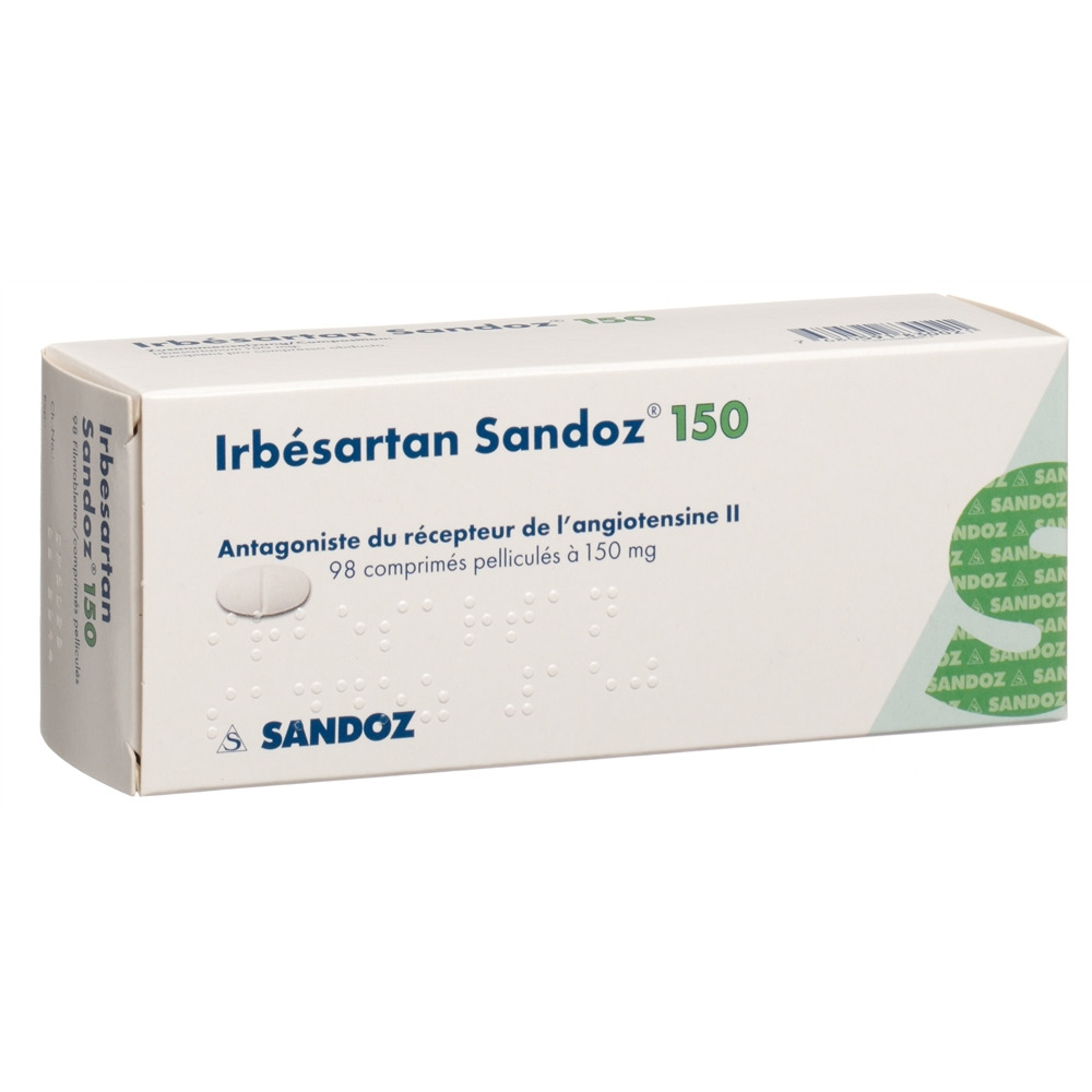 IRBESARTAN Sandoz 150 mg, image 2 sur 2