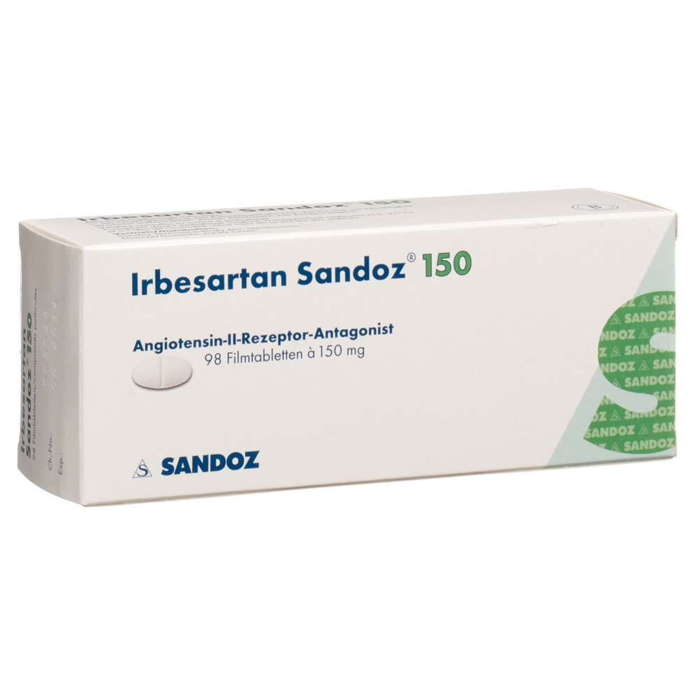 IRBESARTAN Sandoz 150 mg, Hauptbild