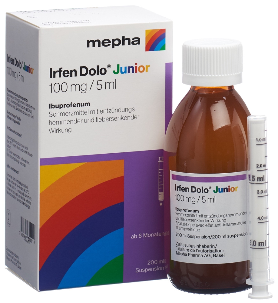 IRFEN Junior 100 mg/5ml, Bild 2 von 4