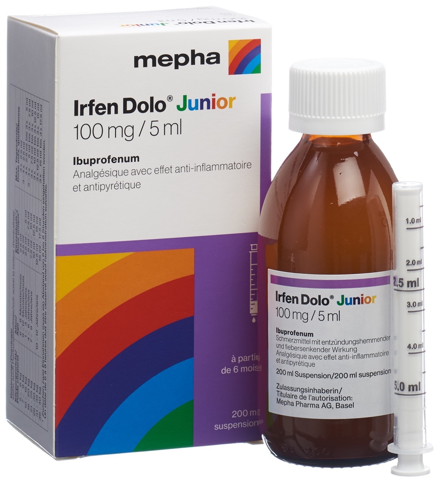 IRFEN Junior 100 mg/5ml, Bild 3 von 4