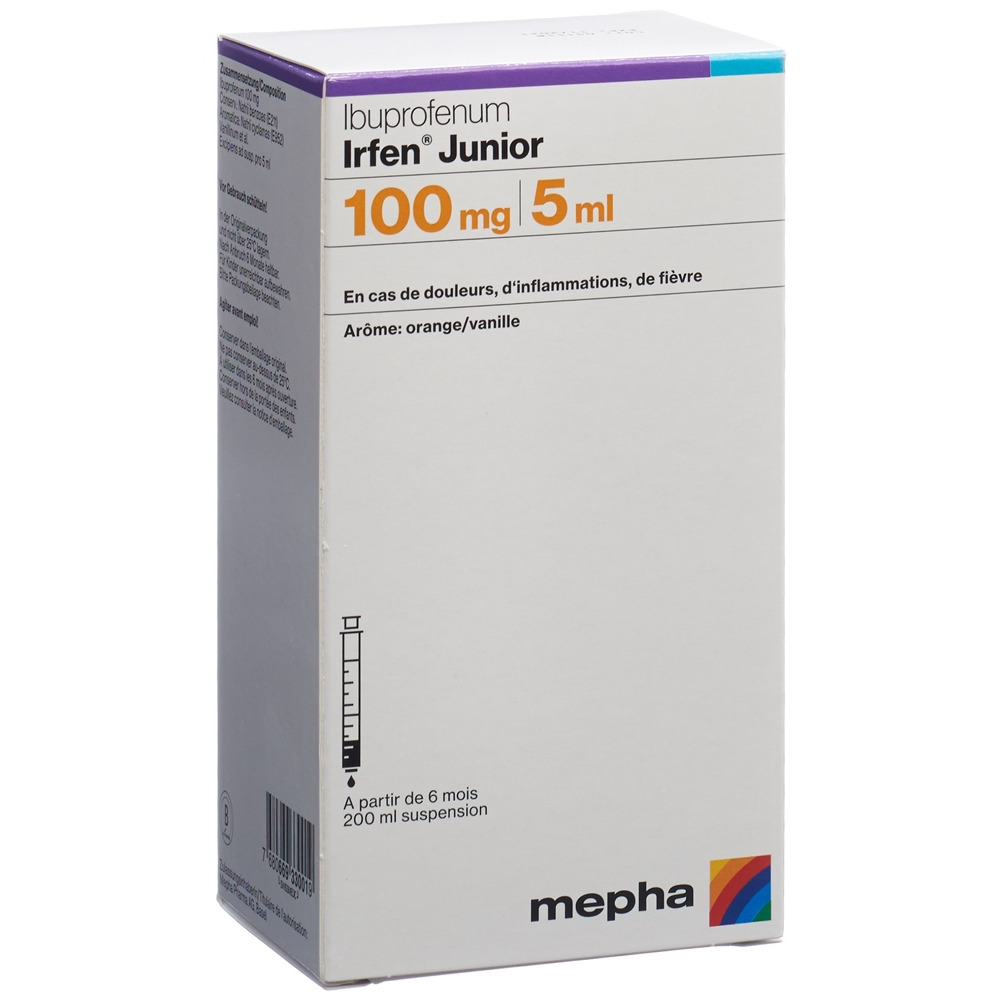 IRFEN Junior 100 mg/5ml, Bild 2 von 2