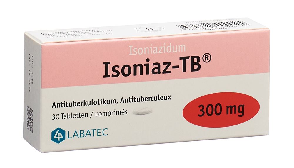 ISONIAZIDE Tabl 300 mg Blist 30 Stk, Hauptbild