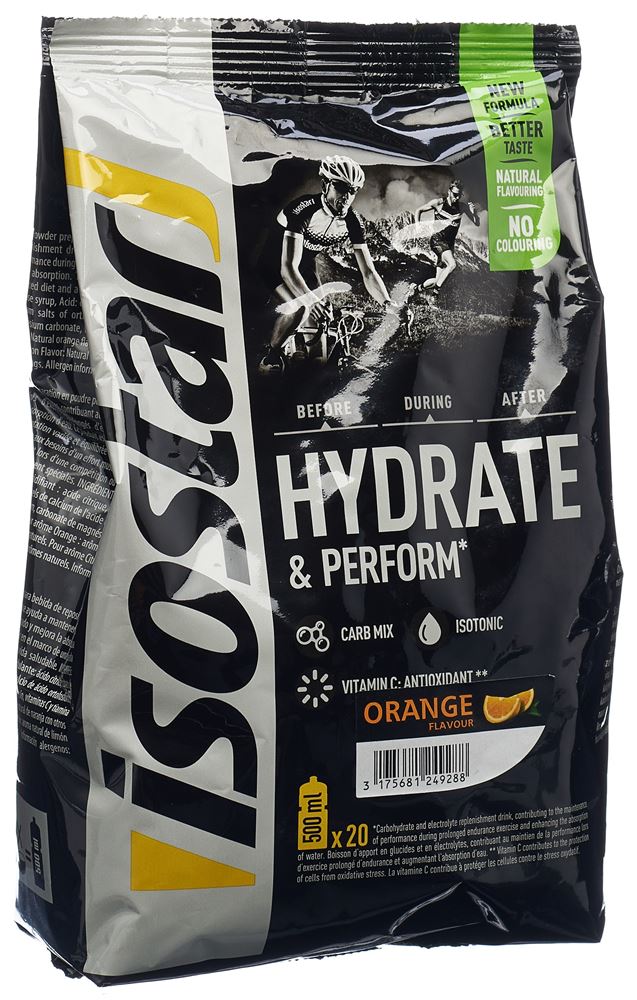 Isostar Hydrate & Perform, Hauptbild